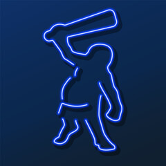 troll neon sign, modern glowing banner design, colorful modern design trends on black background. Vector illustration.