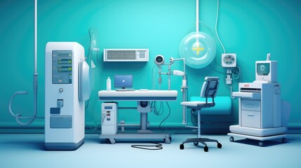 equipment in hospital