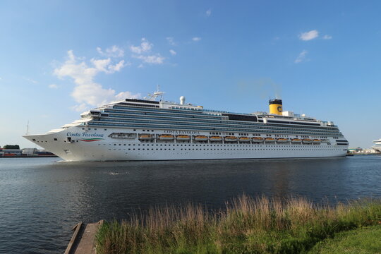 Velsen, the Netherlands - June 11th, 2023: Costa Favolosa