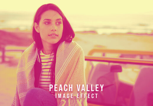 Peach Valley Image Effect