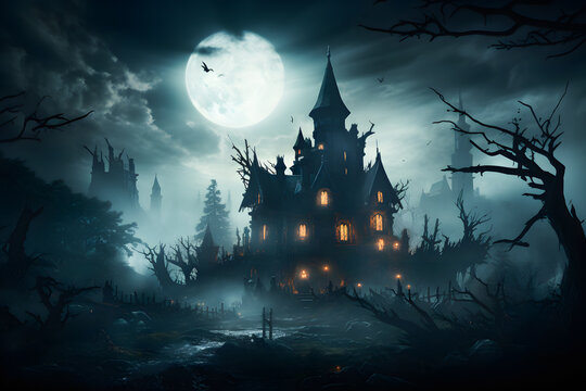 Halloween Night Background