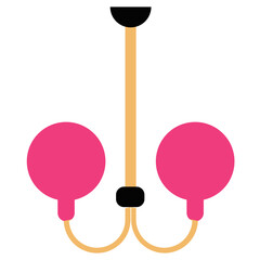 hanging lamp illustration