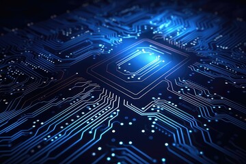 Cybernetic circuitry texture background, intricate and futuristic circuit patterns, technological and sci-fi surface, rare and cybernetic
