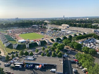 Rock im Park 2023, Zeppelinfeld, Luftbild © A.F.