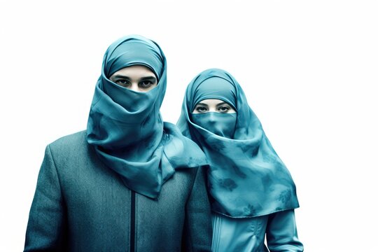 The Journey Begins - A Muslim couple embracing their faith and culture Fictional Character Created By Generative AI.