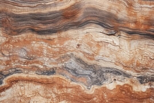 Petrified wood texture background, fossilized and ancient wood grains, natural and geological surface, rare and preserved