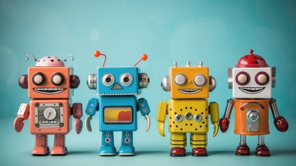 Returning to school idea, DIY robots, Education in STEM and STEAM for children.