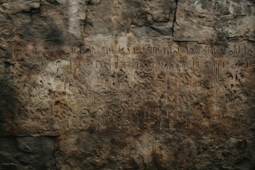 Runic stone texture background, ancient and mysterious runic engravings, Norse and mystical backdrop, rare and enigmatic