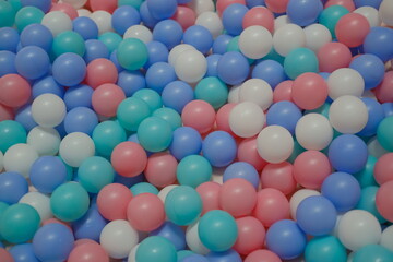 colorful plastic balls