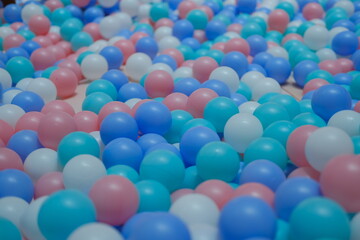 Colorful ball pool