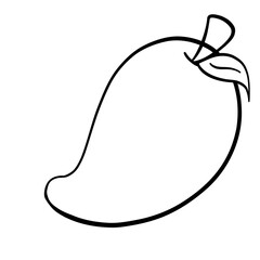 sketch of mango