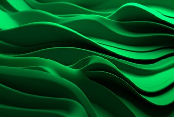 Obraz premium green abstract background. generative ai