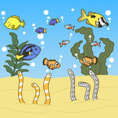 熱帯水族館の魚02