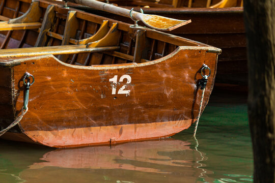 Little boat in Braies