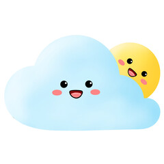 Cloud cartoon