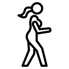 stick woman sports line 