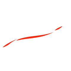 Flag Ribbon Illustration