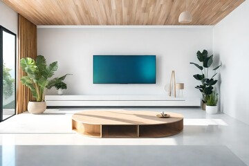 modern living room interior ai generated 