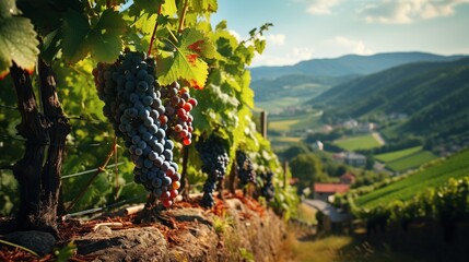 red wine plantation