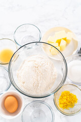 Lemon Cookies with White Chocolate
