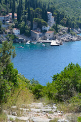 Trsteno village in croatia