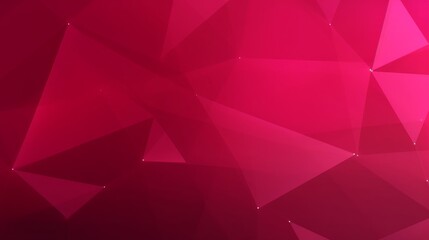 Fototapeta premium 4k minimalist abstract red seamless background. Minimal polygonal random network. Soft luxury gradient color 2024 Viva Magenta backdrop, Generative AI