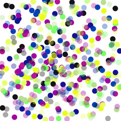 Holiday abstract colorful background with big dots