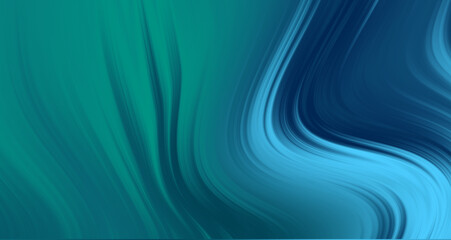Wavy colors green blue background