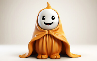 3d rendering halloween character design