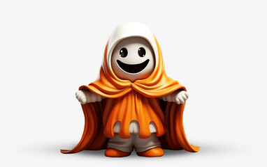 3d rendering halloween character design