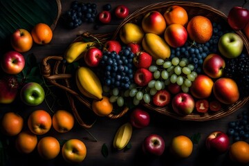 fruits in the basket