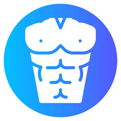 fitness gradient icon