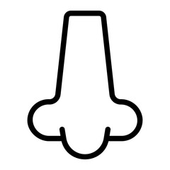 nose line icon