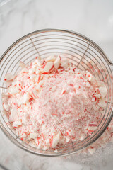 Chocolate peppermint cupcakes
