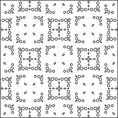 
White background with black lines. Modern stylish abstract texture. Repeating geometric shapes from striped elements.