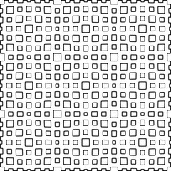 
White background with black lines. Modern stylish abstract texture. Repeating geometric shapes from striped elements.