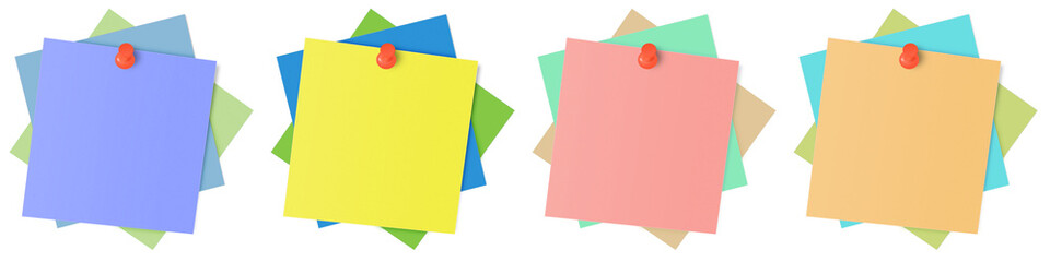 Stickie Note blank template for presentation layouts and design.