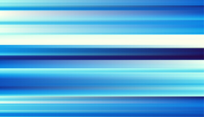 Abstract defocused horizontal background with horizontal smooth blurred lines. Vector eps
