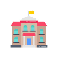Fototapeta premium School icon in vector. Illustration