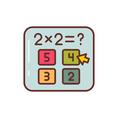 Play and Learn icon in vector. Illustration