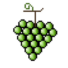 pixel grape