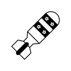 Missile Vector Icon

