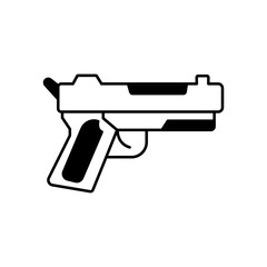 Gun Vector Icon

