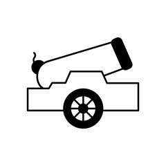 Cannon Vector Icon

