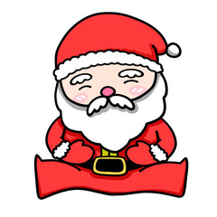 cartoon santa claus