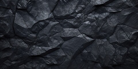 Fototapeta premium Abstract Rock Pattern. Grunge Texture Backdrop in Black and Gray
