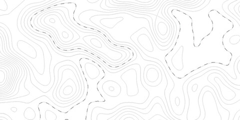  Panorama view gradient multicolor wave curve lines banner background design. Vector illustration. Black and white topography contour lines map isolated on white background.