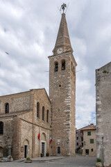 Fototapeta na wymiar santa Eufemia church, Grado, Italy