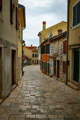 street in the croatian village of Rovinj