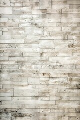 Fototapeta premium Cream and white brick wall texture background